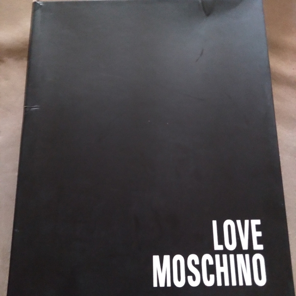 Love Moschino Boot WM -Black/Red ❤ Heart Motif-10 - Picture 3 of 6